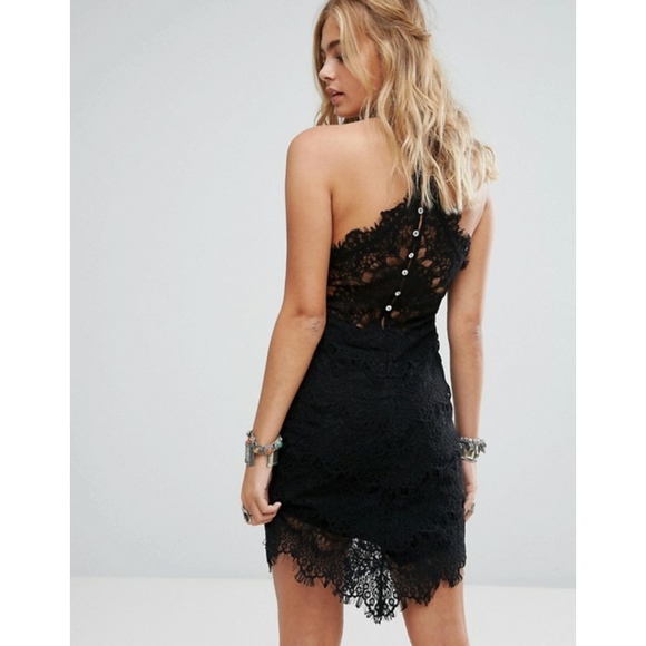 Free People Dresses & Skirts - NWT Free People black she's got it lace dress